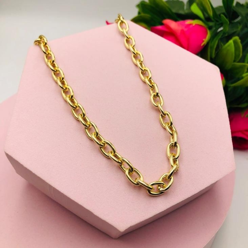 Colar de Elo Oval Grosso