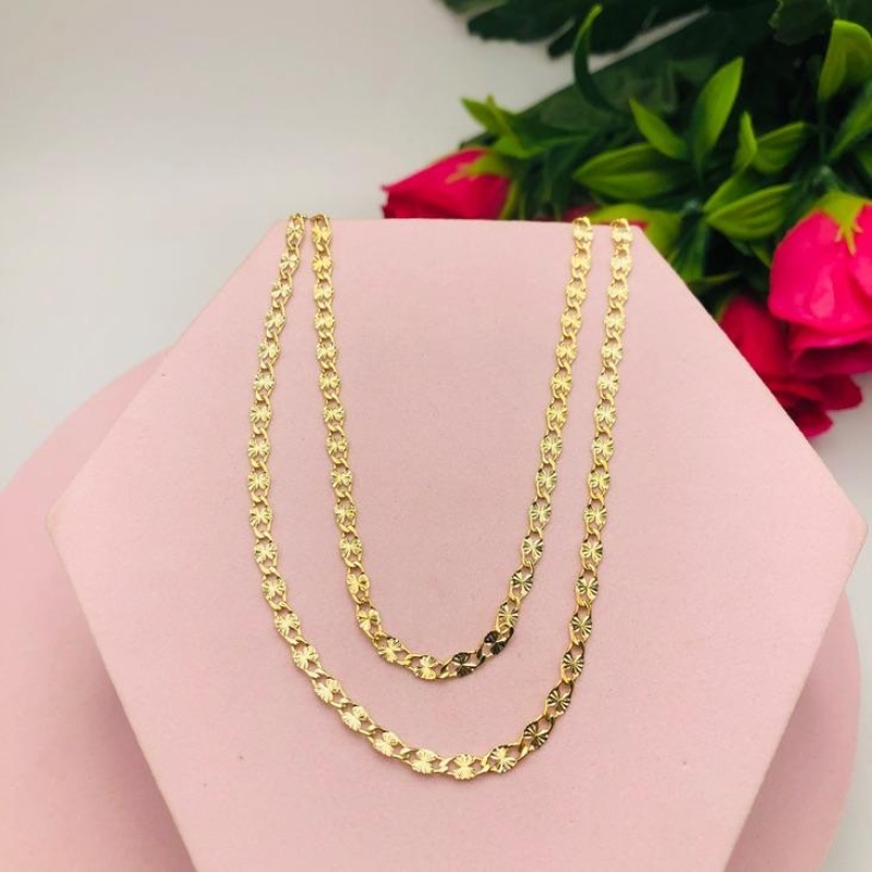 Colar Duplo Diamantado