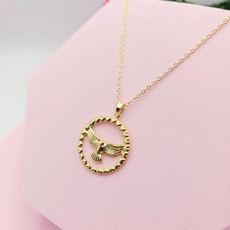 Colar Espírito Santo Elo Cadeadinho