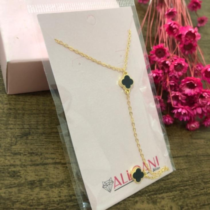 Colar Gravatinha Trevo