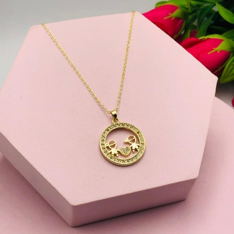 Colar Mandala de Filhos Casal