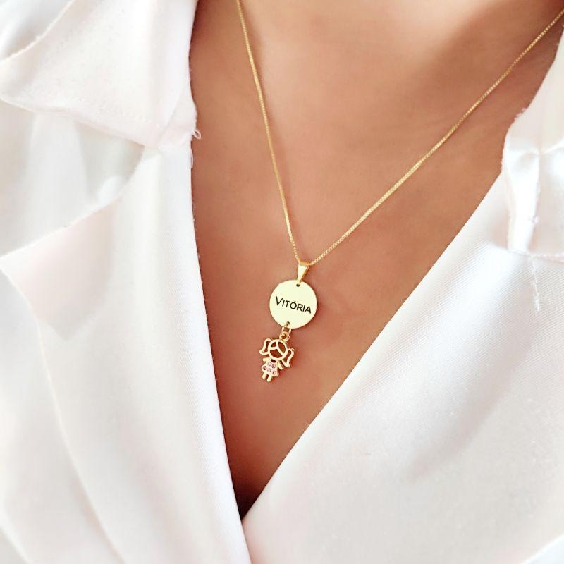 Colar Personalizado (a) Filho