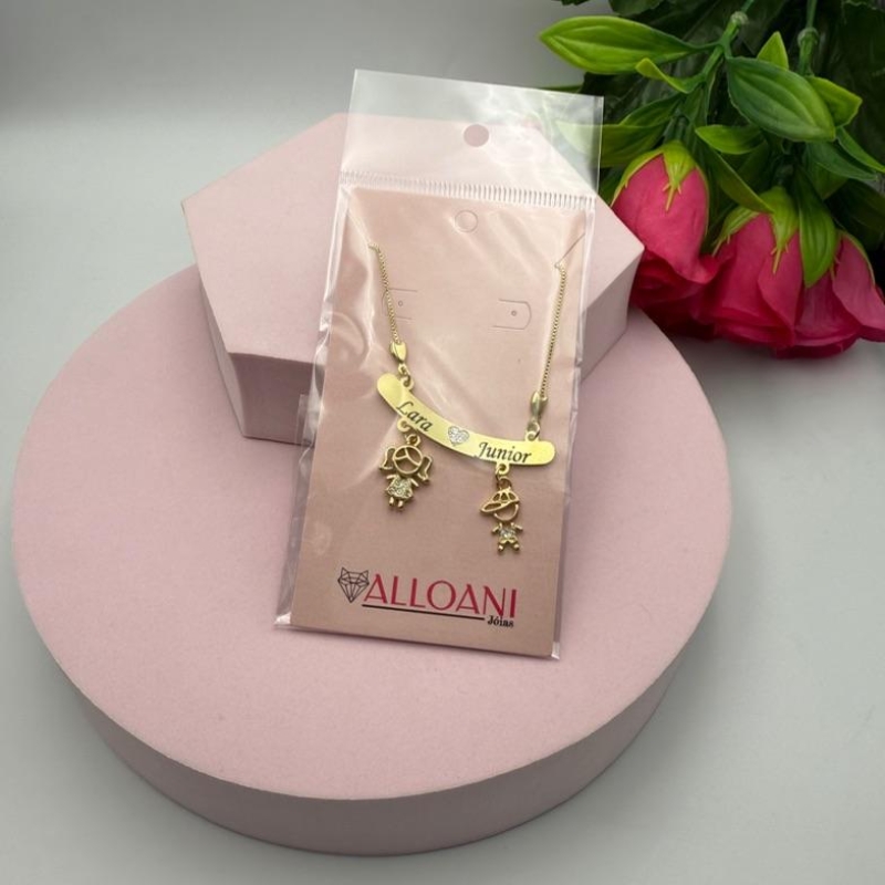 Colar Personalizado Filhos