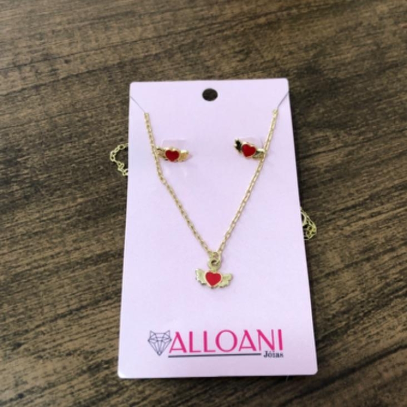 Conjunto Infantil Coração