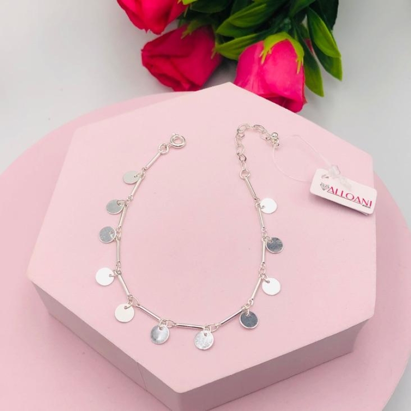 Pulseira com Pingente de Bolinha