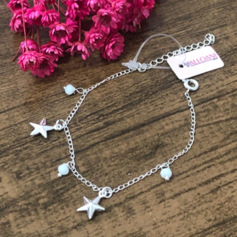 Pulseira com Pingente Estrela
