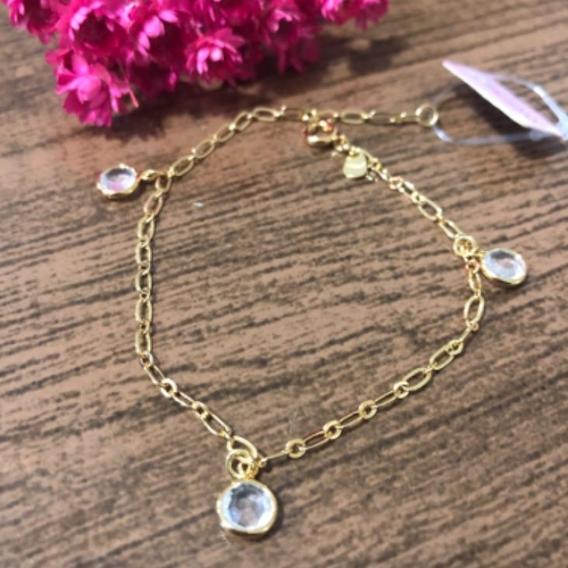 Pulseira com pontos de luz