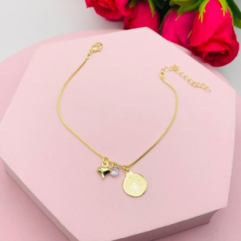 Pulseira Corrente Veneziana Pai Nosso