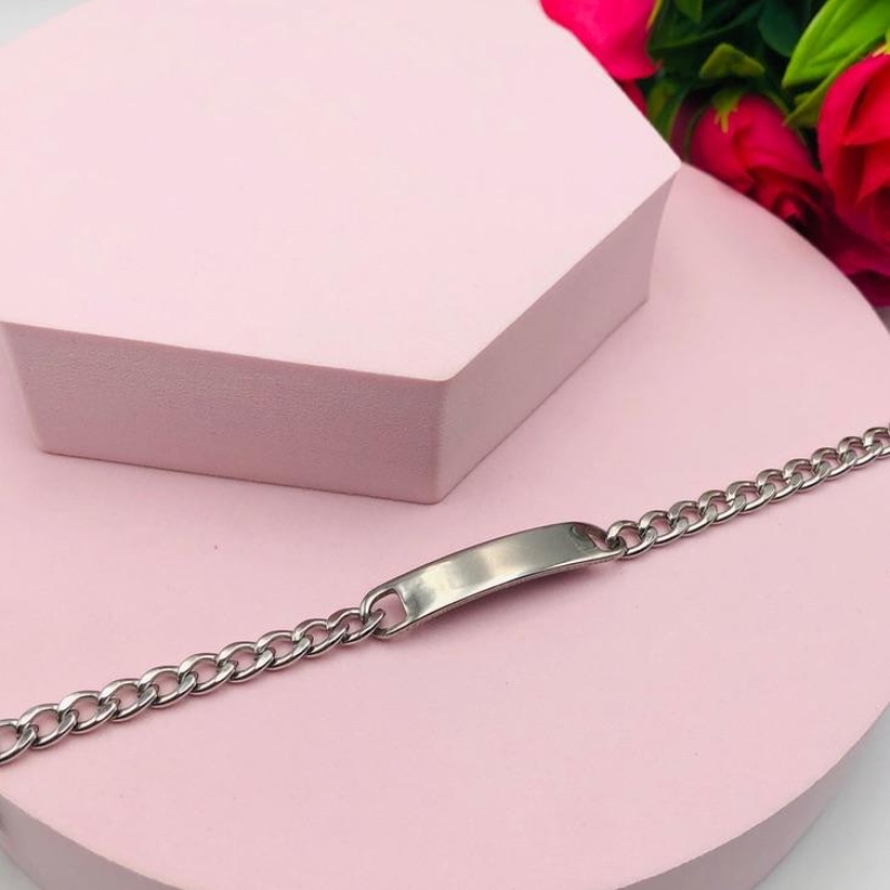 Pulseira Masculina Aço Inox