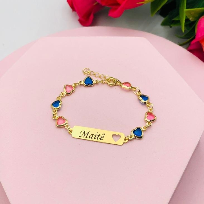 Pusleira Corações Personalizado
