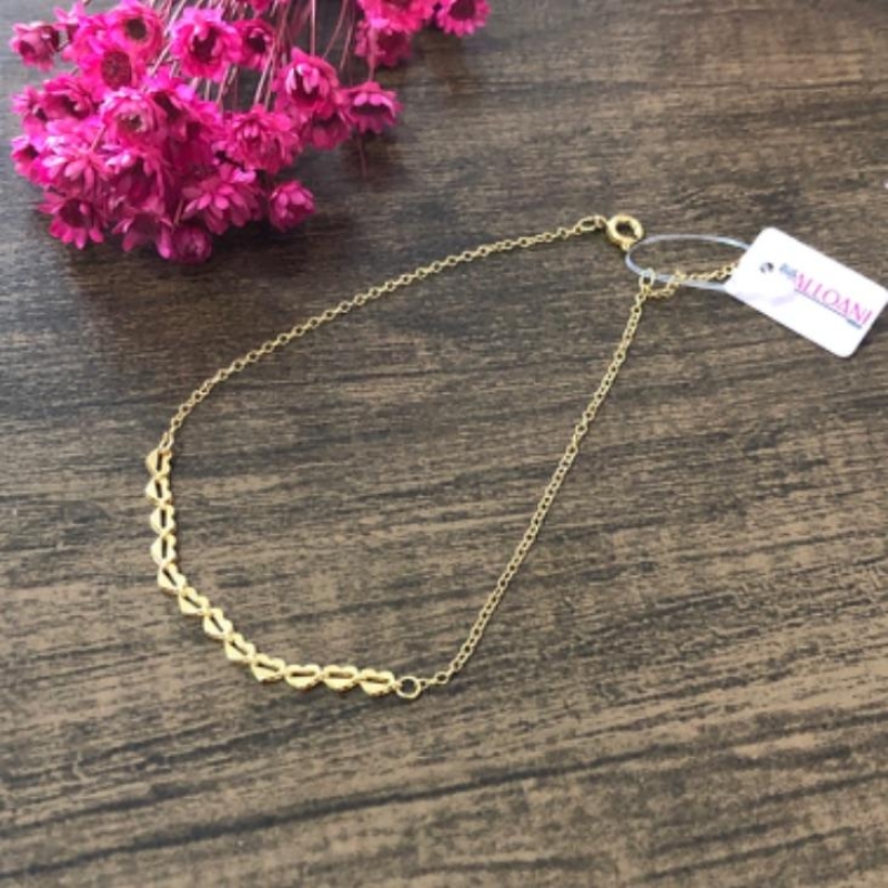 Tornozeleira Corações