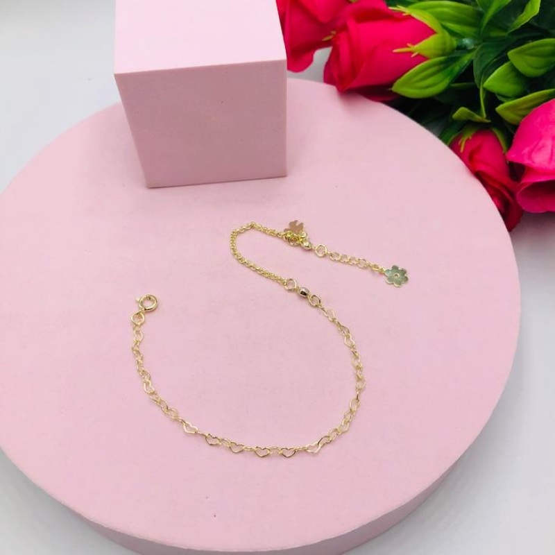 Tornozeleira elos coração