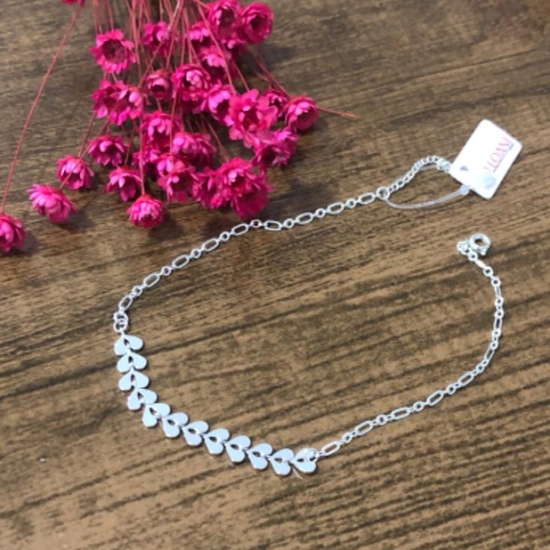 Tornozeleira Escamas em Corações