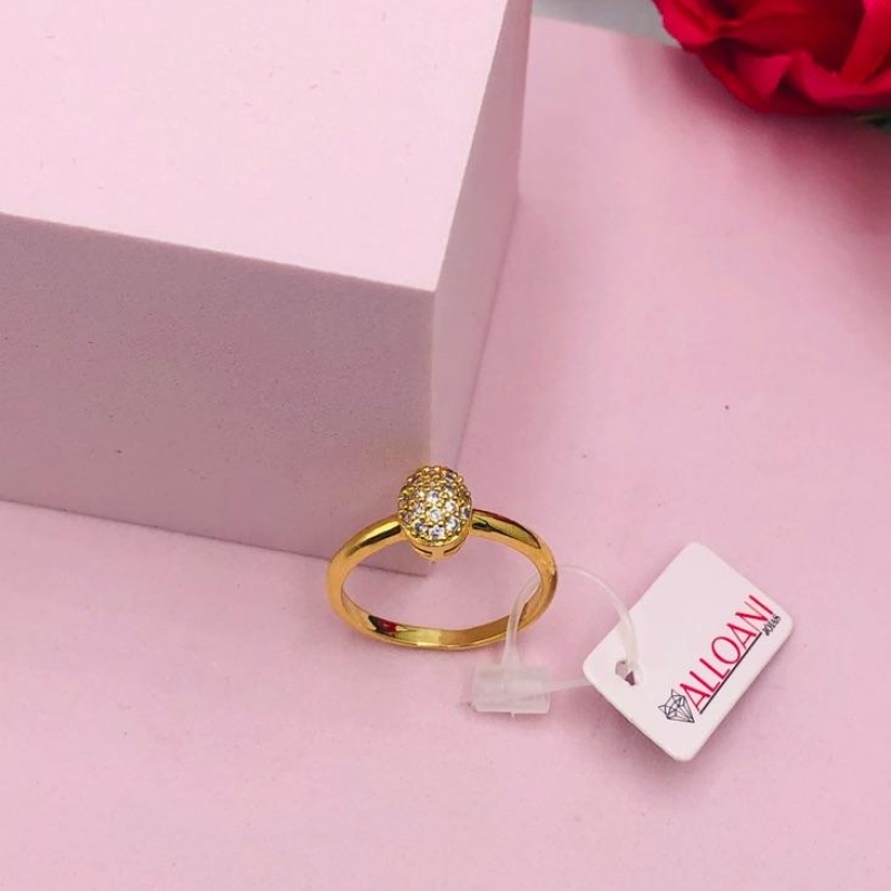 Anel Chuveirinho Cravejado