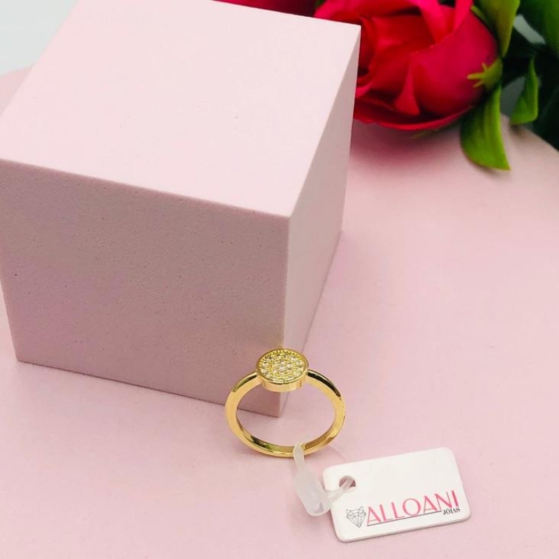 Anel Chuverinho Cravejado com Zirconias