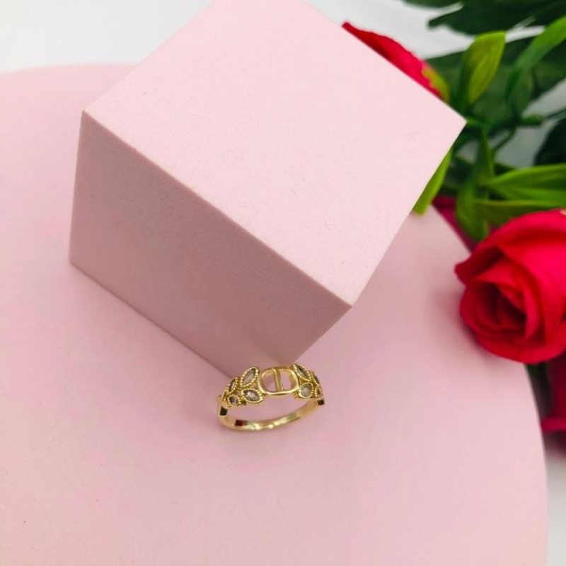 Anel Folhagem Cravejado N 20