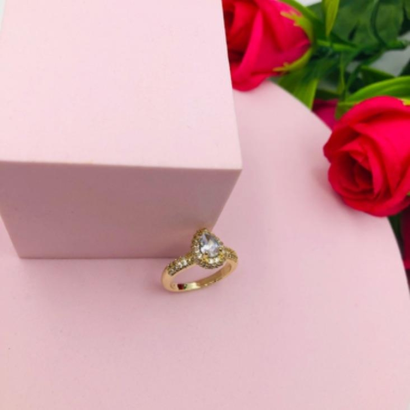 Anel Gota Cravejado N 16