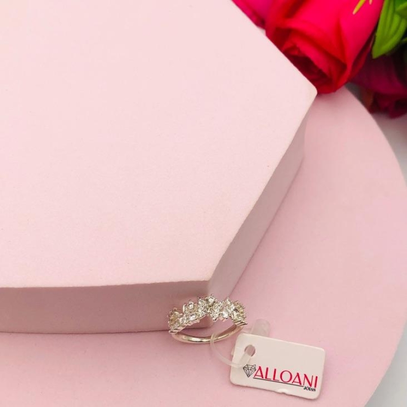 Anel Jardim Cravejado