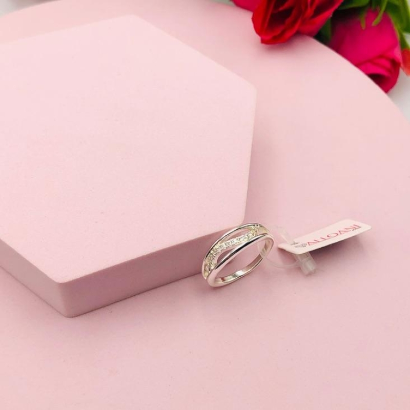 Anel Onda Cravejado N 17