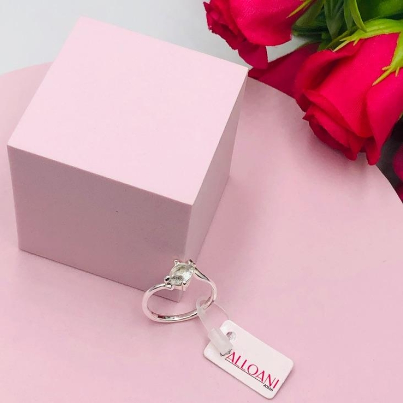 Anel Ponto de Luz Oval