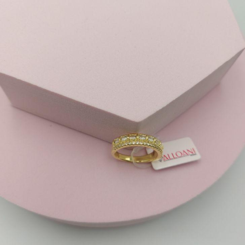 Anel Separador com Pedras Cravejadas N°18