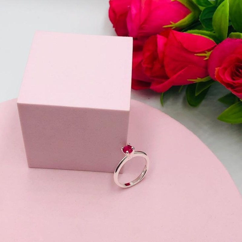 Anel solitário N 19