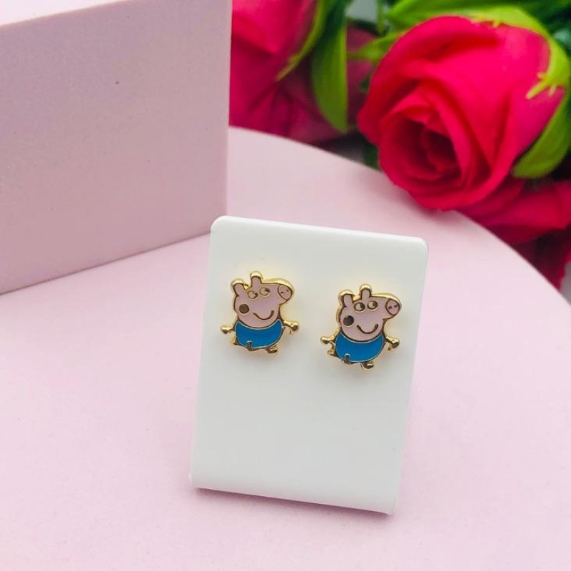 Brinco infantil george resinado