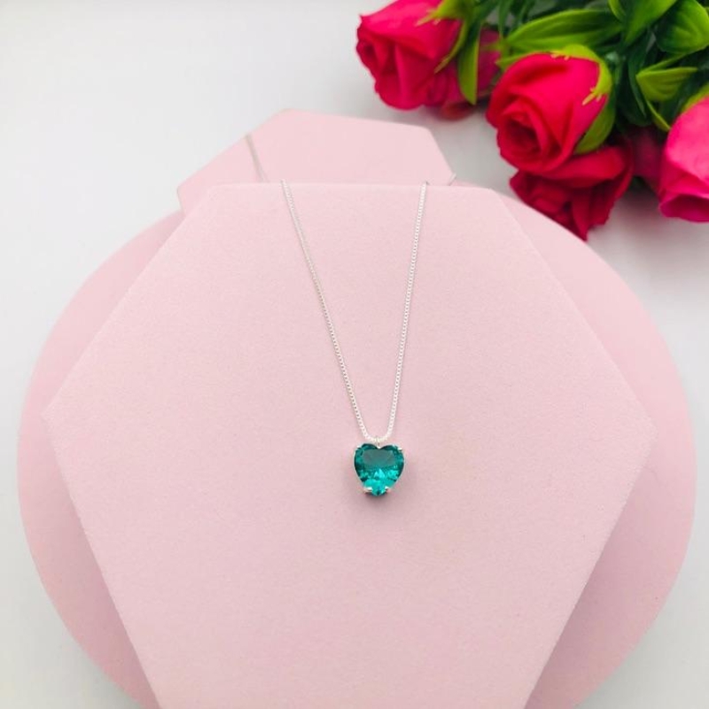 Colar Pingente Coração