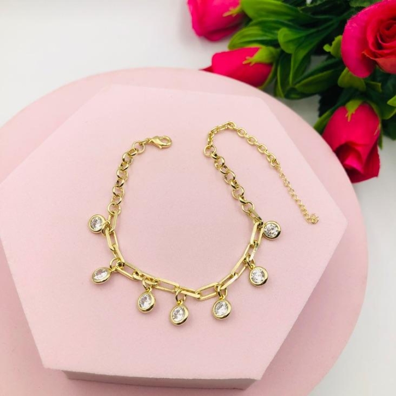 Pulseira Cartier com Ponto de Luz