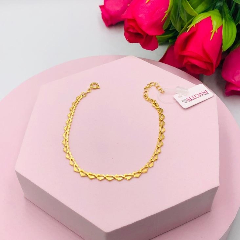 Pulseira Corações