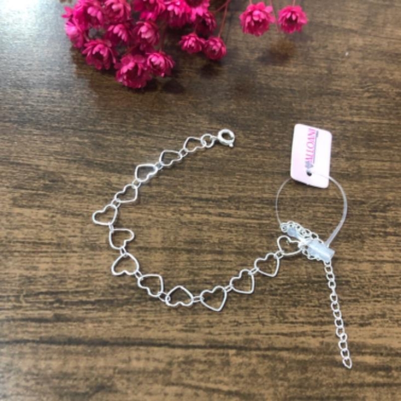 Pulseira Corações