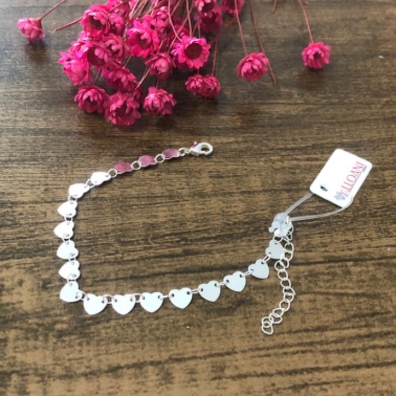 Pulseira Corações