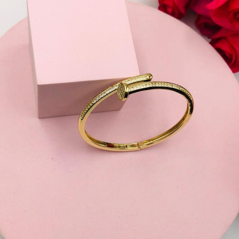 Bracelete Prego Cravejado