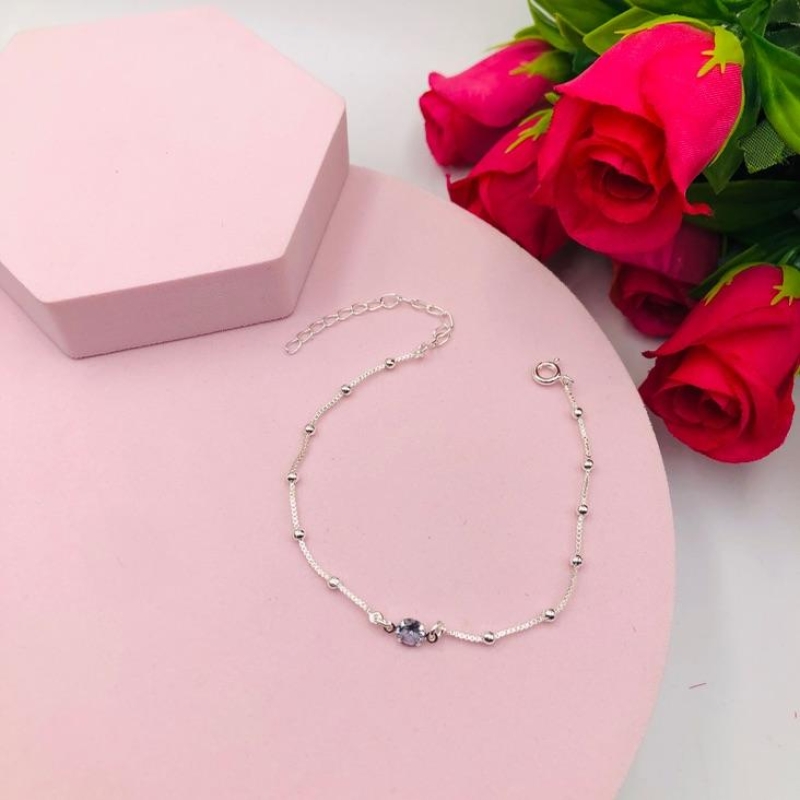 Pulseira Bolinha com Ponto de Luz