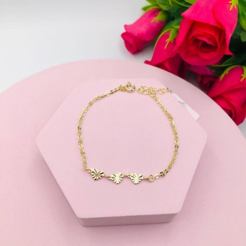 Pulseira Corações