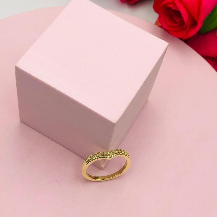 Anel Aparador V Cravejado N 22