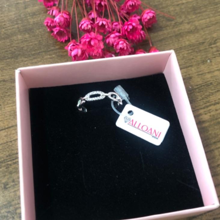 Anel Bolas com Uma Cravejada N 22