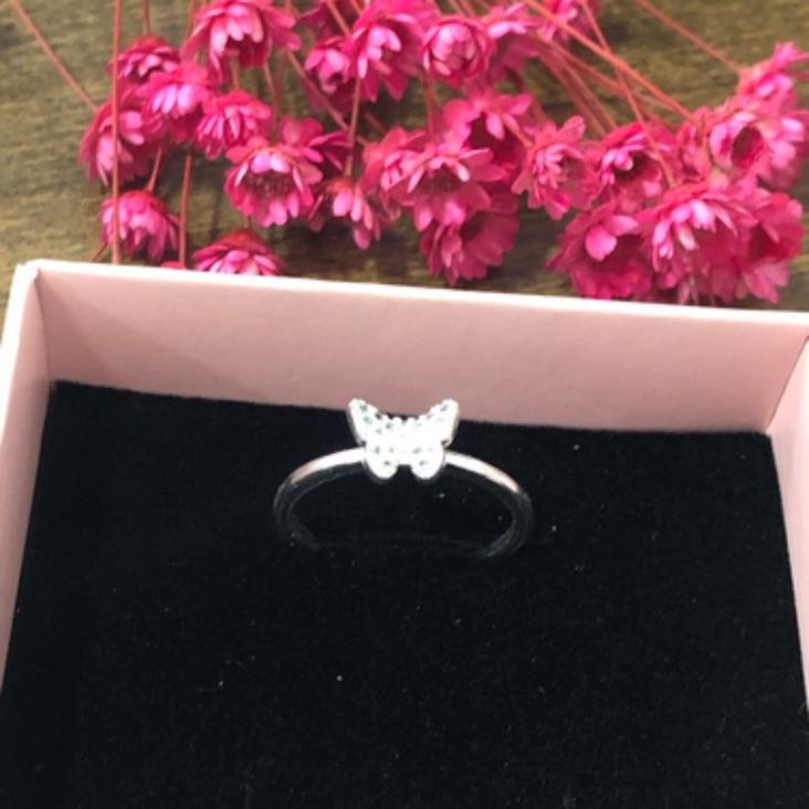 Anel Borboleta Cravejado