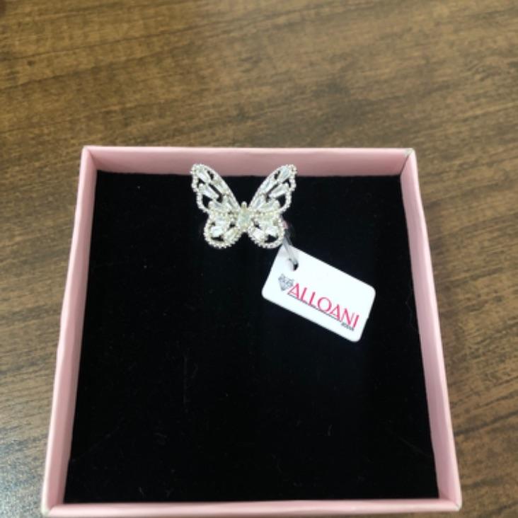 Anel Borboleta Cravejado N 20