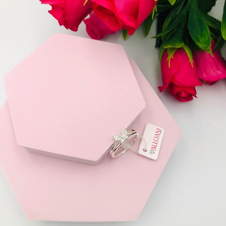 Anel Borboleta Cravejado N 22