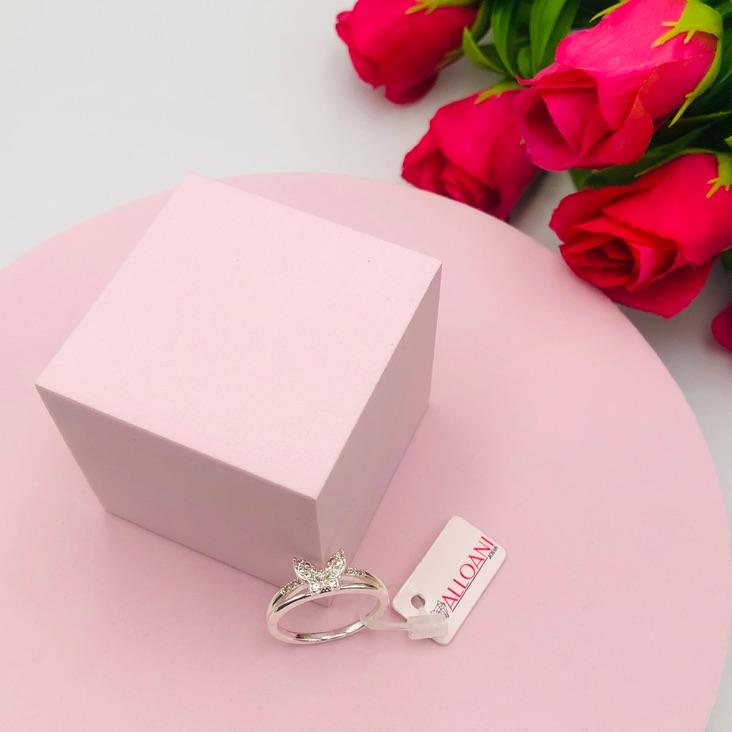 Anel Borboleta Cravejados N 21