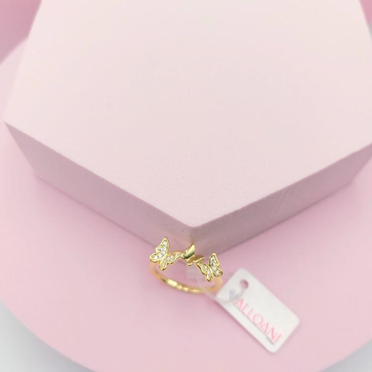 Anel Borboletas N 18