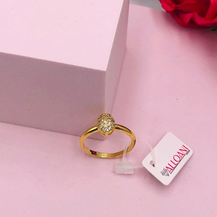 Anel Chuveirinho Cravejado