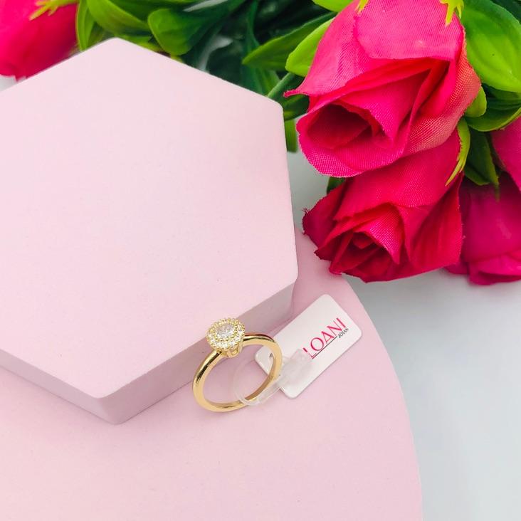 Anel Chuverinho Cravejado N 18