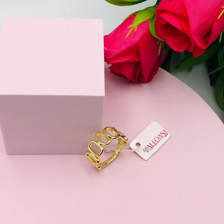 Anel com Formas Geométricas N 20