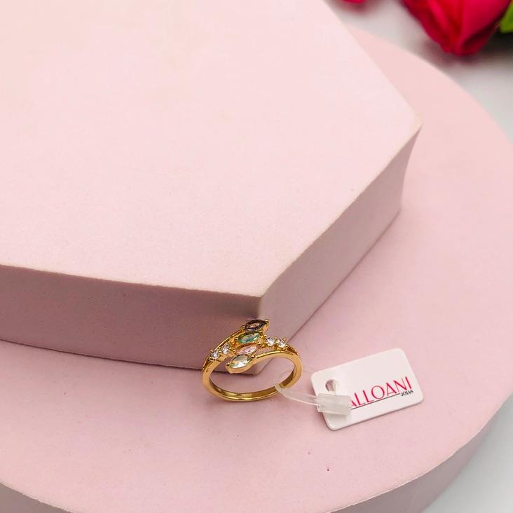 Anel com Pedras Coloridas N19