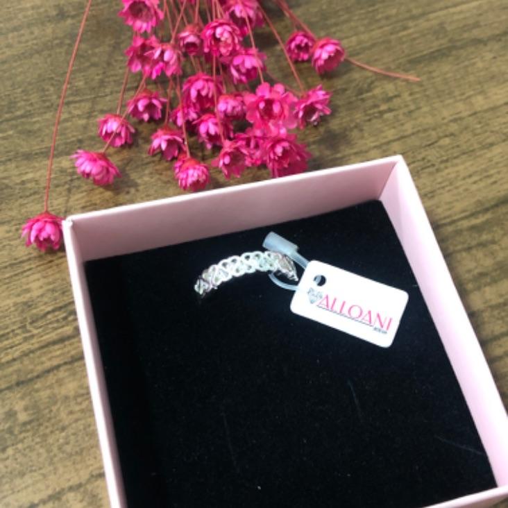 Anel Corações Cravejado N 22