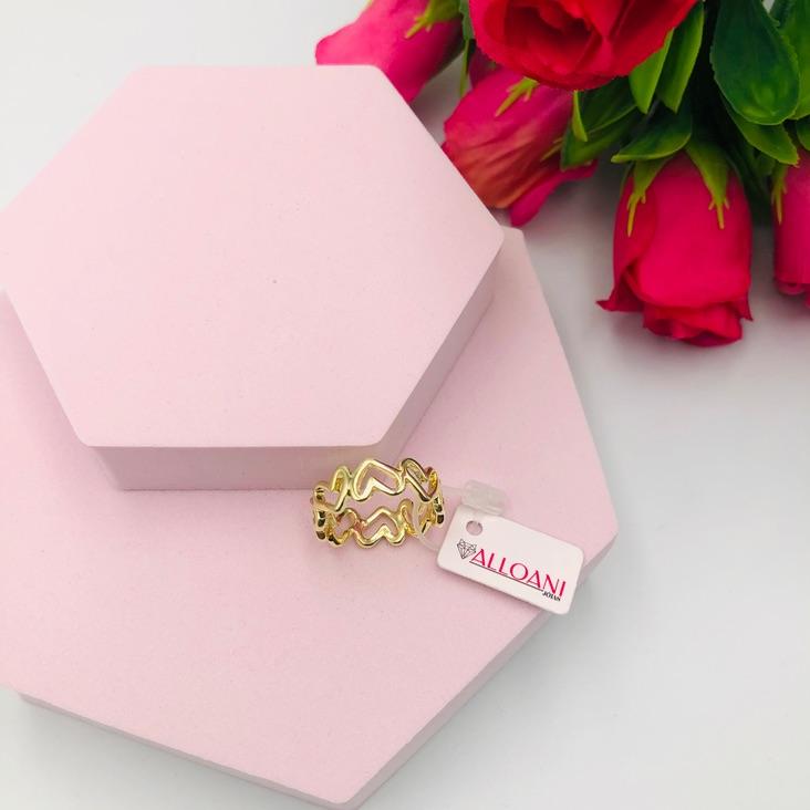 Anel Corações N 20