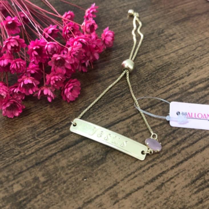 Pulseira Plaquinha Jesus