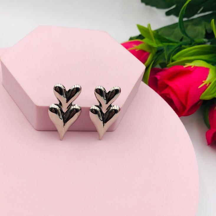 Anel Dois Corações